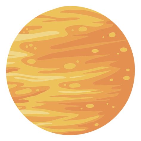 Venus Illustration, Saturn Illustration, Venus Planet, Venus Painting, Venus Art, Space Party Decorations, Planet Vector, Planet Drawing, Planet Art