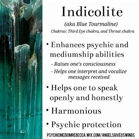 Indicolite Crystals Healing Properties, Spiritual Crystals, Gemstone Meanings, Tourmaline Earrings, Crystal Therapy, Crystal Healing Stones, Blue Tourmaline, Crystal Meanings, Mineral Stone