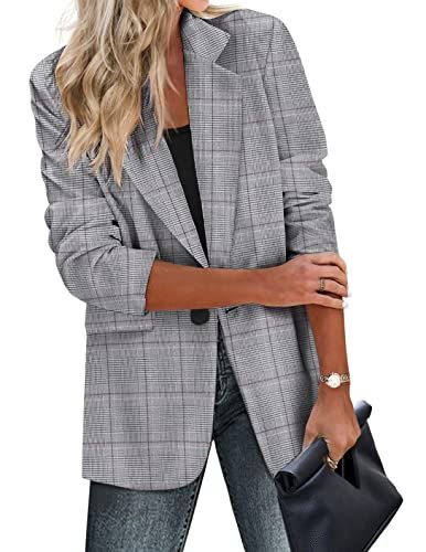 No Time for Style's Amazon Page Long Blazer Jacket, Best Blazer, Pinstripe Blazer, Casual Blazer Women, Ladies Blazer, Blazer Jackets For Women, Oversize Casual, Polyester Jacket, Womens Business Casual