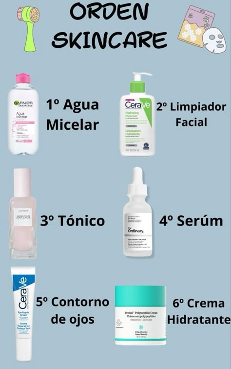 Skin Care Rutina, Sking Care, Kit Skincare, Skin Care Basics, Lifting Facial, Glow Up Tips, Face Skin Care, Skin Care Acne, Skin Tips