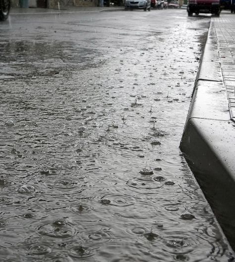 Rain on the street. Heavy rain on the street #Sponsored , #ad, #Sponsored, #Rain, #Heavy, #rain, #street Rain On Street, Heavy Rain Aesthetic, Concrete Aesthetic, Rain Street, Marauders Aesthetic, Street Image, Street Stock, Water Pictures, Port Angeles