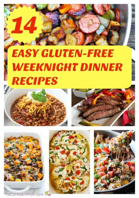 Gf Dinner, Weeknight Dinner Recipes, Life Is Crazy, Dairy Free Recipes Dinner, Gluten Free Dinner Easy, Dairy Free Dinner, Lactose Free Diet, Menu Planner, Gluten Free Recipes For Dinner