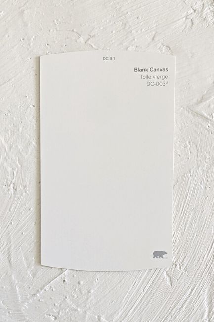 Behr Blanc Canvas, White Canvas Behr, Benjamin Moore Blank Canvas, White Paint Room Bedrooms, Blank Canvas Vs Alabaster, Blank Canvas Behr Paint Kitchen, Blanc Canvas Behr, Behr Blank Canvas Undertones, Behr Paint Blank Canvas