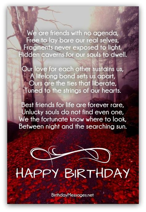 Clever Birthday Poems - Clever Poems for Birthdays Happy Birthday Long Time Friend, Poems For Birthdays, Clever Birthday Wishes, Friendship Birthday Wishes, Famous Birthday Quotes, Happy Birthday Friendship, Creative Birthday Ideas, Friendship Birthday, Wishes For Daughter