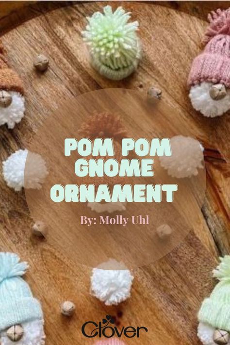 These pom pom gnomes are the perfect pairing with a gift card this holiday season. Show your love with these handmade gifts! #pompommaker #gnomes #holidayaccessories #holidaydiy Pom Pom Gnome Garland, Pom Pom Gnome Ornaments, Pom Pom Gnomes Diy, Gnome Pom Pom, Pom Pom Gnomes, Teen Library, Pom Crafts, Toilet Paper Tube, Pom Pom Maker