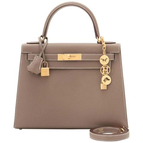 Hermes Kelly Sellier Bag 28cm Etoupe Taupe Epsom Gold Hardware | World's Best Taupe Handbag, Hermes Kelly Sellier, Hermes Store, Kelly Sellier, Hermes Kelly Bag, Hermes Kelly 28, Leather Briefcase Men, Kelly Bag, Luxury Purses