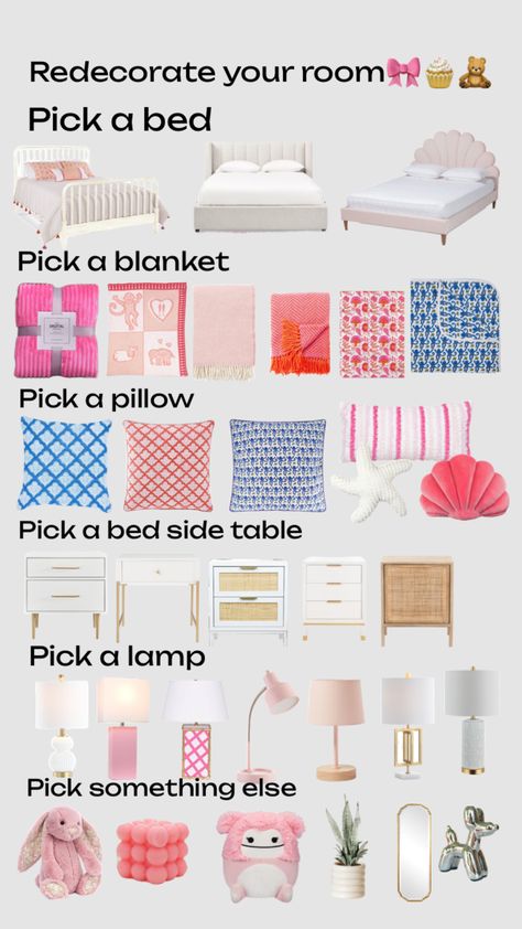 #preppy #fyp #viral Preteen Bedroom, Preppy House, Preppy Bedroom Decor, Artistic Room, Luxury Kids Bedroom, Shuffles Preppy, Pink Rooms, Preppy Bedroom, Big Girl Bedrooms