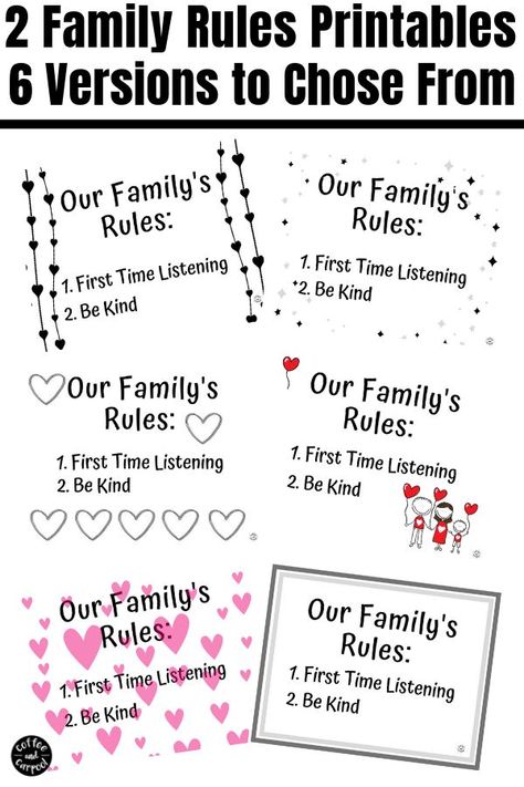 The Only 2 Family Rules You Need That Will Make You a Better Parent School Readiness Activities, Organize Tips, Peaceful Family, Teaching Kindness, Firefighter Decor, Kindness Activities, Special Needs Mom, Parenting Resources, Volunteer Firefighter