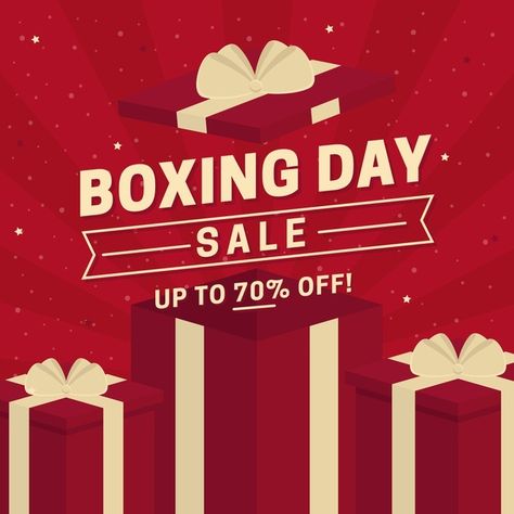 Product Sales Design, Gifts Banner, Boxing Day Sales, Boxing Day Sale, Promotion Ideas, Winner Announcement, Flat Design Icons, Creative Flyer Design, Email Design Inspiration