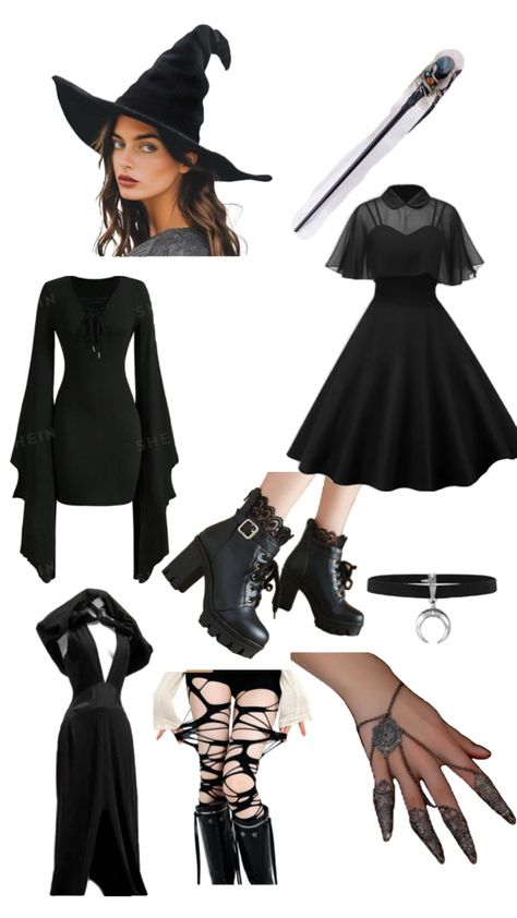 Last Minute Witch Costume, Witch Costumes For Women Diy, Costumes For Women Diy, Witch Costumes For Women, Witches Costumes For Women, Witch Costumes, Witch Costume, Women Diy, Costumes For Women