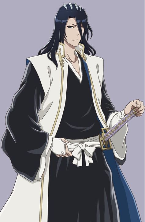 Bleach Captains, Bleach Pictures, Kuchiki Byakuya, Rukia Bleach, Byakuya Kuchiki, Korean Accessories, Bleach Anime Ichigo, Anime Demon Boy, Bleach Anime Art