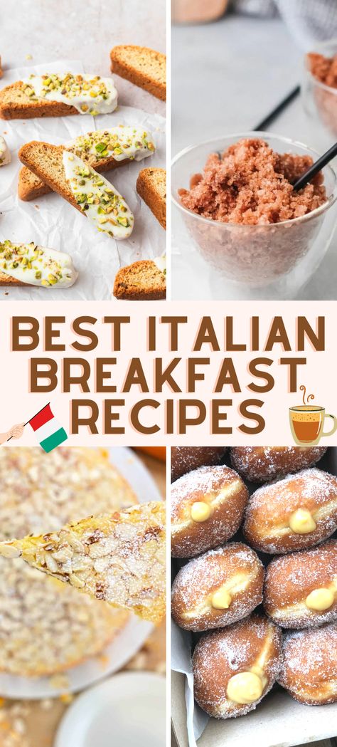 24 Of The Best Italian Breakfast Recipes You Need To Try Fluffy Italian Muffins, Breakfast Ideas Italian, Italian Breakfast Pastries, Italian Brunch Recipes, Italian Breakfast Recipes Authentic, Italian Brunch Ideas, Italian Pastry Recipes, Sfogliatelle Recipe, Italian Brunch