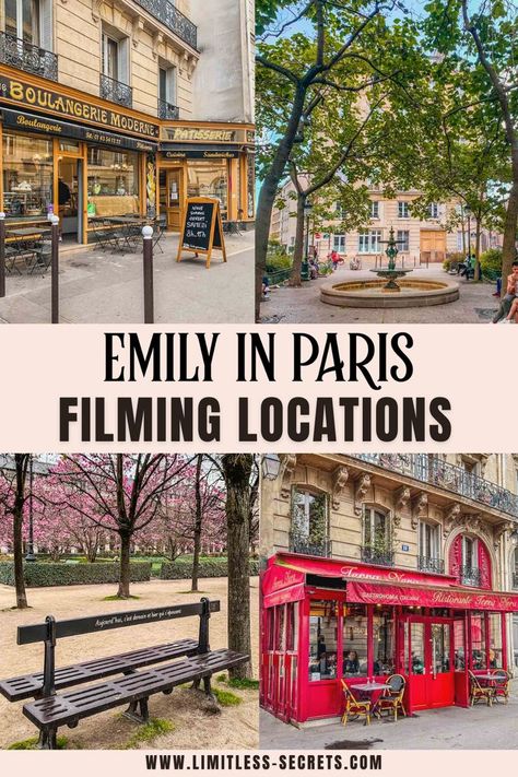 Emily in Paris filming locations you have to see. If you are a fan of the popular Netflix series Emily in Paris, you will probably want to retrace her steps while you are visiting Paris! Here is the list of the best Emily in Paris filming locations + my local tips about these places. You will (re)- discover some of the most famous Parisian spots, but also some hidden Parisian gems! Paris Must See, Place Wallpaper, Paris Trip Planning, Paris In October, Paris Quotes, Paris Things To Do, Paris Itinerary, Things To Do In Paris, Paris Travel Tips