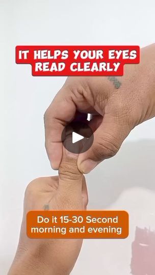 5.1K reactions · 1.1K shares | These can make your eyes see clearer  #papsjvanz #handmassage #shortsvideos #massagetechniques #massagetherapist #acupuncture #massagetime #exercise #Massage #acupressure | Paps Jvanz | Paps Jvanz · Original audio Chinese Exercise, Eye Health Remedies, Massage Pressure Points, Chi Gong, Acupressure Therapy, Acupressure Mat, Acupressure Massage, Reflexology Massage, Eye Sight Improvement