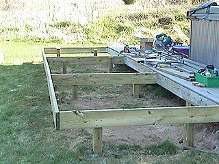 How To Extend An Existing Deck, Expand An Old Deck, Make A Deck Bigger Deck Building Plans, Laying Decking, Deck Installation, Deck Construction, Cool Deck, Small Deck, Deck Plans, Decks Backyard, New Deck