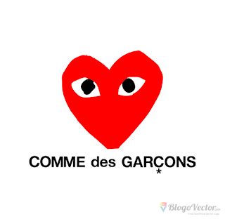 Comme des Garçons Logo vector (.cdr) Comme De Garson, Comme Des Garcons Logo, Character Logo, Play Comme Des Garcons, Big Little Reveal, Logo Art, Cricut Fonts, Symbol Logo, Realistic Drawings