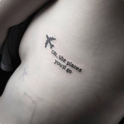 Aviation Tattoo, Go Tattoo, Small Sister Tattoos, Small Tattoo Placement, Airplane Tattoos, Small Tattoos With Meaning, London Trip, Symbolic Tattoos, Word Tattoos