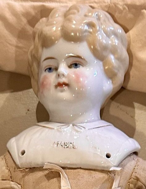 China Head Doll, Frozen Charlotte, Pet Name, Not Happy, Hello Dolly, Old Dolls, Antique China, Bear Doll, Pet Names