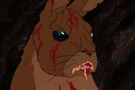 General Woundwart Watership Down Movie, Mythological Monsters, I Wait For You, Watership Down, Alex G, Music Album Cover, Weird Creatures, Wait For Me, Music Album