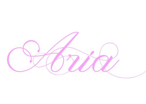 girl name, Aria- "Solo melody" Aria Name Wallpaper, Aria Name Tattoo, Aria Tattoo Name, Aria Tattoo Ideas, Mario Stencil, Aria Tattoo, Aria Name, 1st Grandchild, Paw Print Tattoos