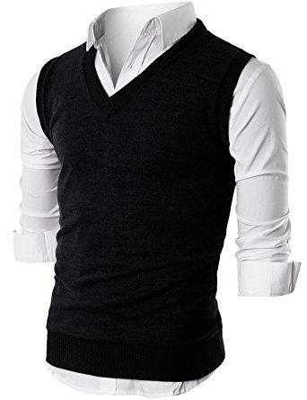 Mens Fashion Sweaters, Sweater Vest Mens, Vest Sweater, Slim Fit Sweater, Stylish Mens Fashion, Clothing Sweaters, Vests Mens, Men Fashion Casual Outfits, Mens Winter Fashion