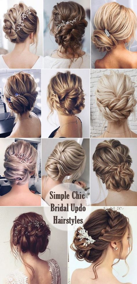 Prettiest Hairstyles, Bridal Updo With Veil, Hairstyle Bridesmaid, Updo Wedding Hairstyles, Chic Updo, Brunette Bride, Bride Updo, Wedding Updos, Updo Wedding