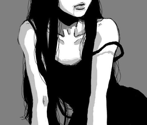 Uk Icon, Arte Grunge, 흑백 그림, Life Journal, Dark Feminine Aesthetic, Arte Obscura, Gothic Anime, Anime Monochrome, Cute Profile Pictures