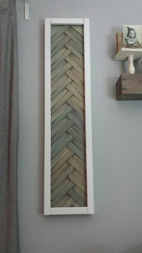 Wood Shims Wall Art, Wooden Shim Crafts, Brass Shim Stock Projects, Scrap Wood Wall Decor, Scrap Wood Art Ideas, Shims Projects Ideas, Wood Scrap Art, Wood Shim Projects, Wood Shim Wall Art