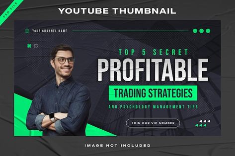 Youtube Cover Design Ideas, Trading Thumbnail, Youtube Thumbnail Design Ideas, Business Cover Design, Thumbnail Design Ideas, Canva Inspiration, Freelance Business Plan, Thumbnails Design, Miniature Youtube