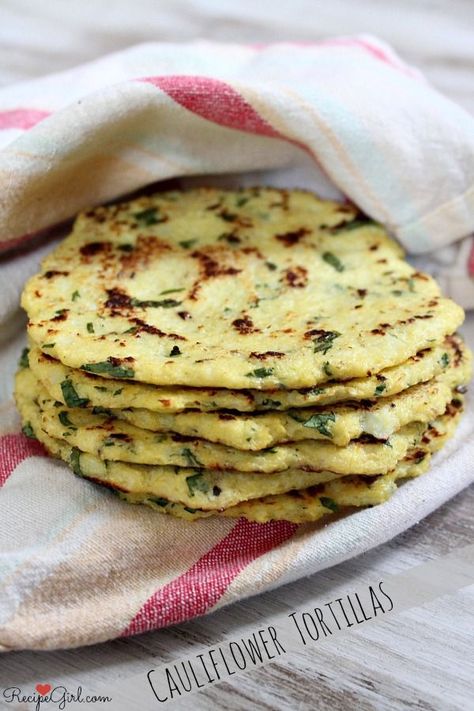 Cauliflower Tortillas #recipe - RecipeGirl.com @RecipeGirl {recipegirl.com} #glutenfree #paleo Cauliflower Tortillas, Tortillas Recipe, Tortilla Recipe, Candida Diet, Cauliflower Recipes, Deep Dish, Tortillas, Diy Food Recipes, Paleo Recipes