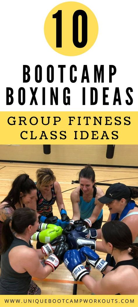 Bootcamp boxing ideas and bootcamp boxing workouts, group fitness trainers. Boxing Workout With Bag, Boxing Hiit Workout, Boxing Combos, Boxing Circuit, Shadow Boxing Workout, Boxing Ideas, Punching Bag Workout, Boxing Workout Routine, Home Boxing Workout