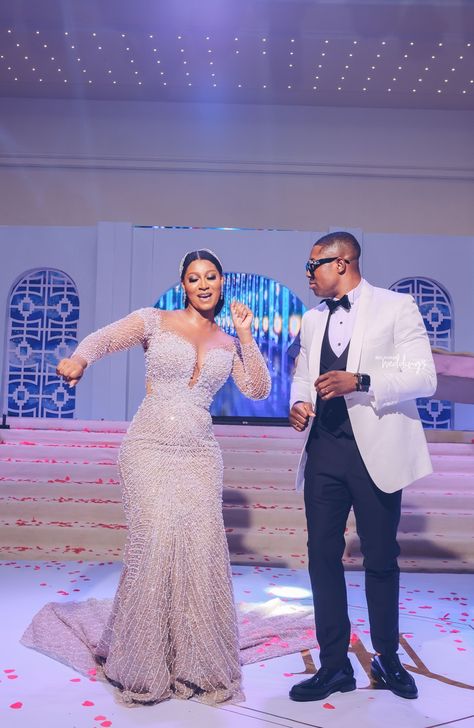 #PartyWithTheOminis: Ivy & Nero's Wedding Was All Shades of Lit! Bride Changing Dress, Summer Wedding Guest Outfit, Wedding Guest Outfit Ideas, Custom Wedding Dresses, Beaded Wedding Gowns, Pageant Gown, Summer Wedding Guest, Stylish Wedding Dresses, Summer Wedding Guests