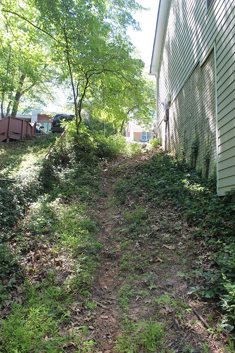 Amazing Landscaping, Sloped Front Yard, Boxwood Landscaping, Landscaping A Slope, Landscaping On A Hill, Side Yard Landscaping, Sloped Yard, River Rock Landscaping, Luxury Landscaping