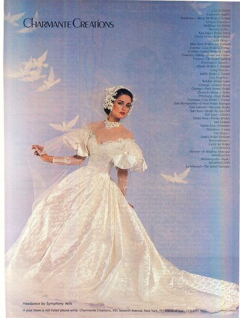 1982 Brides Magazine ad 80s Wedding, Vintage Brides, Bride Magazine, Vintage Weddings, Magazine Ad, Stunning Wedding Dresses, Brides Magazine, Wedding Gowns Vintage, Vintage Bride