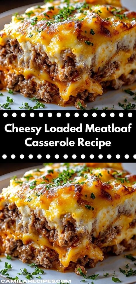 Need a quick and satisfying dinner idea? Discover this easy casserole recipe that requires minimal prep time. Perfect for busy weeknights, this Cheesy Loaded Meatloaf Casserole will please even the pickiest eaters. Loaded Meatloaf Casserole, Loaded Meatloaf, Instant Pot Pot Roast Recipe, Cheesy Meatloaf, Meatloaf Casserole, Instant Pot Pot Roast, Ground Recipes, Pot Roast Recipe, Potato Toppings