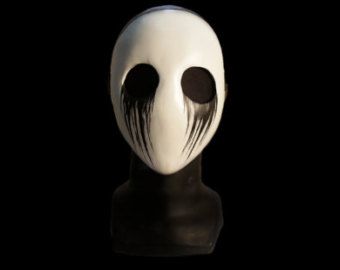 Eyeless Jack inspired White version mask Creepy Masks, Mascaras Halloween, Eyeless Jack, Horror Masks, Mask Painting, Scary Mask, Cool Masks, Arte Obscura, Masks Art