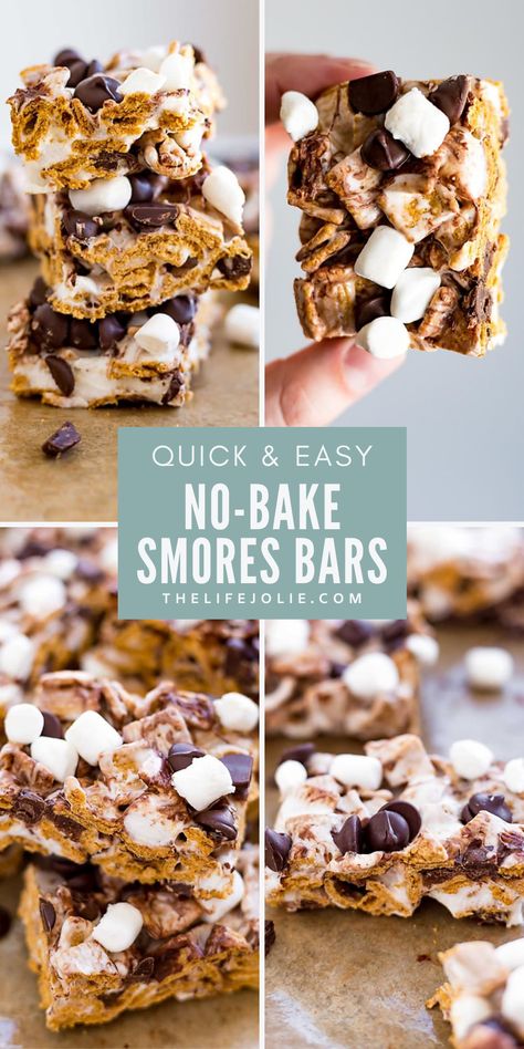 Easy Smores Dessert No Bake, Smores Sushi Roll, Smores Treats Golden Grahams, S’more Treats, Potluck Bar Ideas, Desert Snack Ideas, Treats To Bring To A Party, Simple Dessert For Party, Golden Grahams Smores Bars Easy