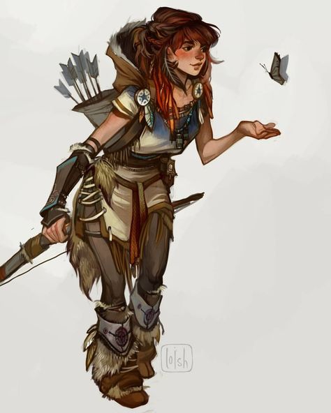 More concept art of Aloy, the lead character from Horizon: Zero Dawn!  I worked on her design, together with the other character artists, for a few months in 2013. I loved working with Guerrilla Games and their talented team! And I'm so proud of their success :) Images (c) Sony and Guerrilla Games - #horizonzerodawn #aloy #guerrillagames