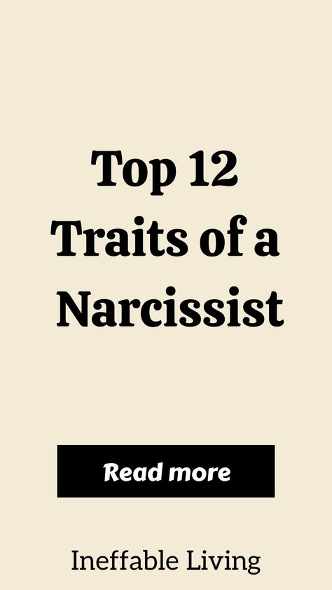 Top 12 Traits of a Narcissist Identifying and understanding the traits associated with narcissistic personality disorder can be valuable in navigating relationships and maintaining emotional well-being. Traits Of Narcissistic Husband, Narcissistic Phases, Narcissistic Behavior List, A Narcissistic Person, Narcissistic Traits Signs, Traits Of A Narcissistic Person, Narcissistic Behavior Women Traits, Narcacist Traits, Characteristics Of A Narcissistic Man