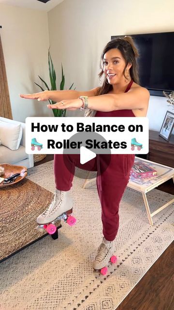 76 likes, 6 comments - larissamcooper on February 26, 2024: "Here are tips for my beginner friends who want to learn how to balance on roller skates! I promise you that with practice, alllll of this...". Roller Skating Workout Exercise, How To Roller Skate, How To Roller Skate For Beginners, Roller Skating Tips, Roller Skates Workout, Ankle Exercises, Skate 3, Roller Skaters, Roller Derby