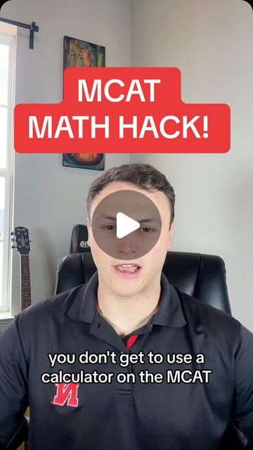 Luke | Your MCAT Prep Guide & Premed Mentor on Instagram: "MCAT Math can be terrifying, but remember…they know you don’t have a calculator so estimates are fine!! #medicalschool #premed #premedlife #premedmotivation #premedical #premedstudent #premedadvice #premedtips #medschool #medstudent #premedicalstudent #mcat #mcatprep #mcatstudying #medschoollife #medicine #whitecoat #medicalmemes #healthacre #medschooladmissions #mcathack #mathhack" Mcat Prep Aesthetic, Mcat Study Aesthetic, Mcat Tips, Mcat Motivation, Pre Med Motivation, Mcat Prep, Medical Memes, Mcat Study, Pre Med Student