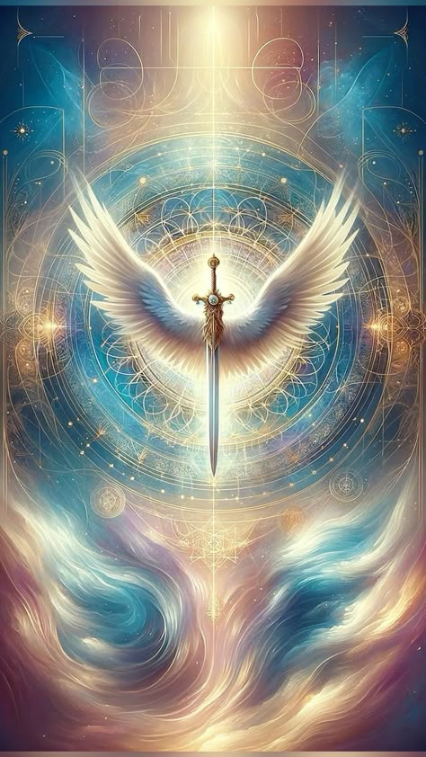 Myru Angel Artwork, Heaven Art, Angel Images, Angel Warrior, Beautiful Angels Pictures, Michael Art, San Michele, Beautiful Art Pictures, Archangel Michael