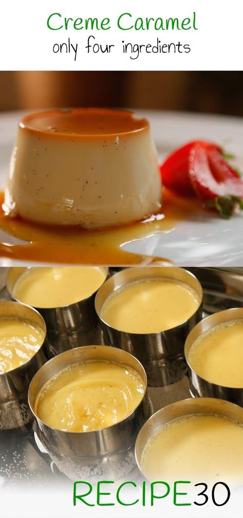 CLASSIC FRENCH CREME CARAMEL RECIPE One of the finest and best desserts in the world and yet so easy to make. Easy Creme Caramel Recipe, Crème Caramel Recipe, Creme Caramel Recipe Easy, Cream Caramel Recipe, French Flan Recipe, Creme Caramel Recipe, French Creme, Caramel Recipe Easy, Caramel Dessert Recipes