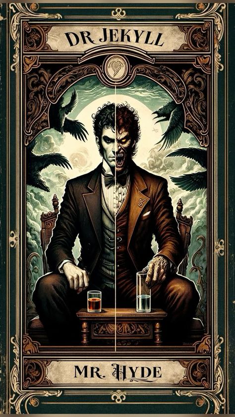 Universal Monsters Art, Classic Monster Movies, Dr Jekyll And Mr Hyde, Castlevania Anime, Mr Hyde, Dr Jekyll, Jekyll And Mr Hyde, Horror Artwork, Creepy Tattoos