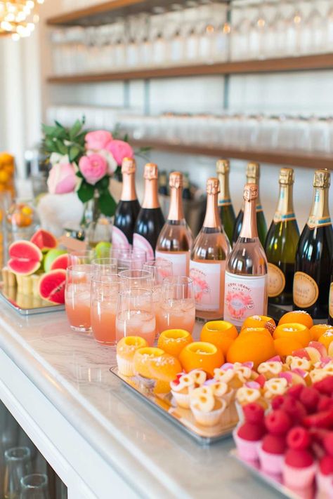 Bridal Shower Ideas Small, Bridal Decor Ideas, Garden Party Bridal Shower Ideas Brunch, Bridal Shower Pedals And Prosecco, Bridal Shower Needs, Peonies Bridal Shower Theme, Brunch Bubbly Bridal Shower Ideas, Floral Bridal Shower Theme Brunch, When Do You Have Bridal Showers