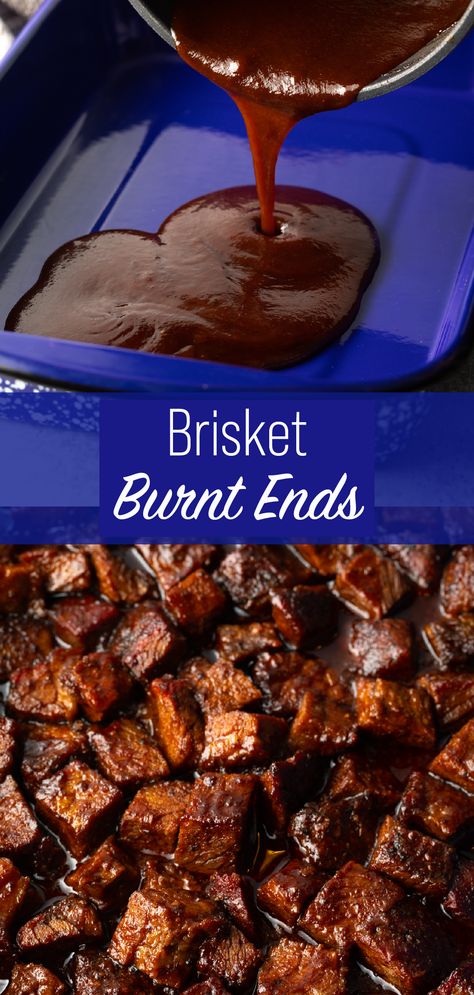 Burnt Brisket Ends, Brisket Burnt Ends Smoked, Corned Beef Burnt Ends, Beef Burnt Ends Recipe, Bbq Beef Brisket Recipes Oven, Burnt Ends Recipe Slow Cooker, Smoked Brisket Burnt Ends, Oven Baked Burnt Ends, Baked Burnt Ends