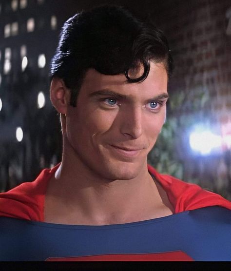 Clark Kent Christopher Reeve, Superman 1978, Superman Actors, First Superman, Christopher Reeve Superman, Superman Movies, Superman Art, Christopher Reeve, Movie Director