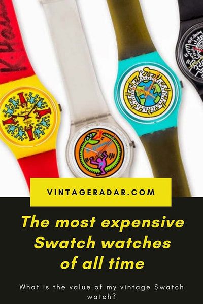 Most Expensive Swatch Watches of All Time | Vintage Swatch Watch Value – Vintage Radar Vintage Swatch Watch, Affordable Watches, Swatch Watch, Vintage Magazines, Vintage Magazine, Most Expensive, Watch Model, Swiss Watches, Watch Collection