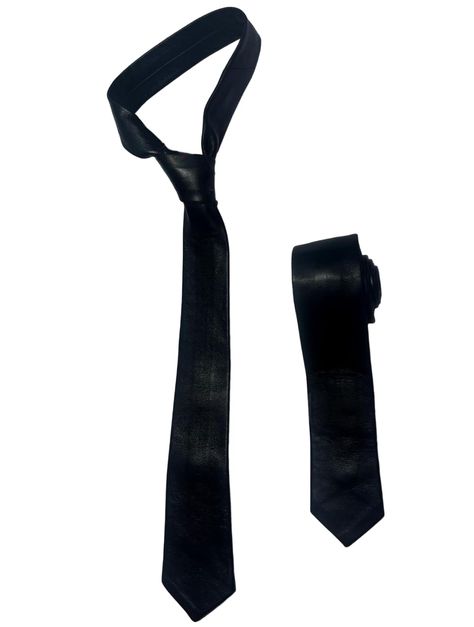 PRICES MAY VARY. Crafted from premium full-grain leather, this black leather tie is a luxurious statement piece that exudes sophistication The Nappa leather offers a buttery-soft texture for unparalleled comfort and elegance, ensuring a refined drape against your skin This skinny black tie's deep black color radiates understated opulence, perfect for those with discerning taste who appreciate the finer things in life With a sleek design and meticulous detailing, this mens slim fit tie seamlessly Leather Tie, Tie For Men, Men's Suit, Deep Black, Soft Texture, Nappa Leather, Black Tie, Full Grain Leather, Mens Suits