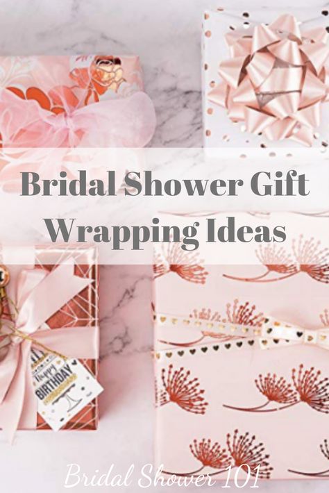 You got the perfect gift for your friend’s bridal shower. You know she’s going to love it. But you want to present it to her in beautiful wrapping. But where do you find bridal shower wrapping paper? What are some cute wrapping paper styles for bridal showers? Gift Wrapping For Bridal Shower Gifts, Bridal Shower Present Wrapping Ideas, Bridal Shower Gift Wrapping Ideas Simple, How To Wrap A Bridal Shower Gift, Bridal Shower Wrapping Ideas Gift, Bridal Shower Gift Wrapping Ideas Creative, Wedding Shower Gift Wrap Ideas, Bridal Shower Gift Wrap Ideas, Bridal Shower Gift Card Presentation